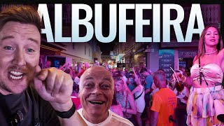 Is this the BEST night out in EUROPE? ALBUFEIRA Old Town NIGHTLIFE