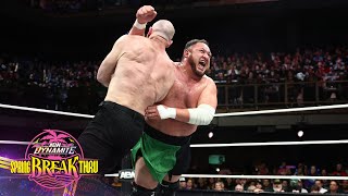 Samoa Joe, Hobbs & Shibata vanquish the Death Riders! And New! | AEW Dynamite, 4/16/25