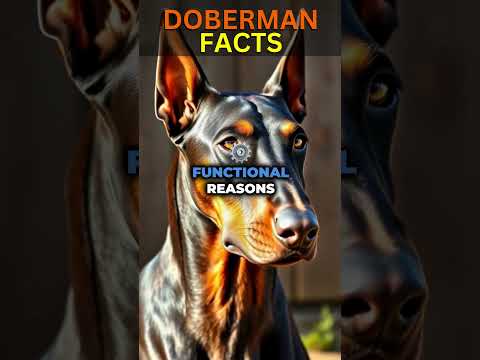 3 Crazy Doberman Facts (Doberman Pinscher Dog Facts) (Ai Dogs) #doglovers