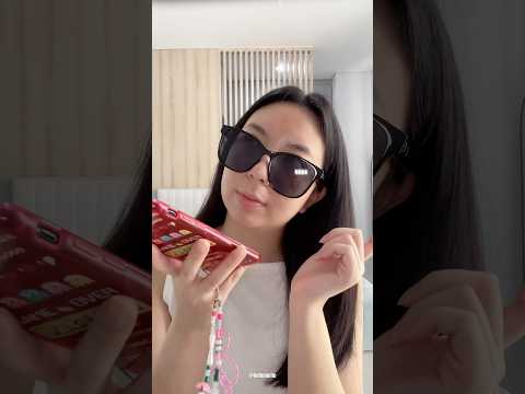 DIY KACAMATA MASA DEPAN😎🤩✨ #diy #kacamata #wireless #youtubeshopping #hellomelle #shorts