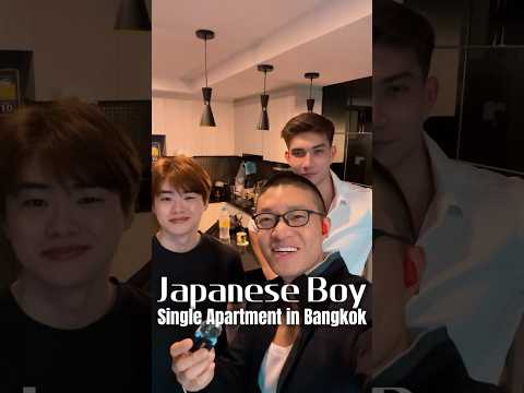 A Japanese boy‘s single apartment in Bangkok, ThailandRent：480💲日本男孩在泰国曼谷的单身公寓🏠每月约480美金 #thailand
