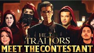 The Traitors Contestant List 2025 | Purav Jha | Karan Kundra | Urfi Javed