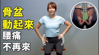Back or knee pain? Try 3 moves for a flexible, stable pelvis! |#PelvicExercises#JuicePhysiotherapist