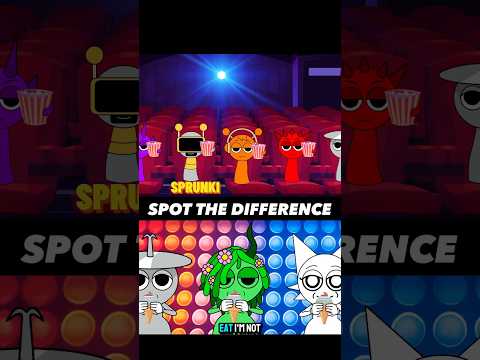 Sprunki Spot The Difference Challenge!