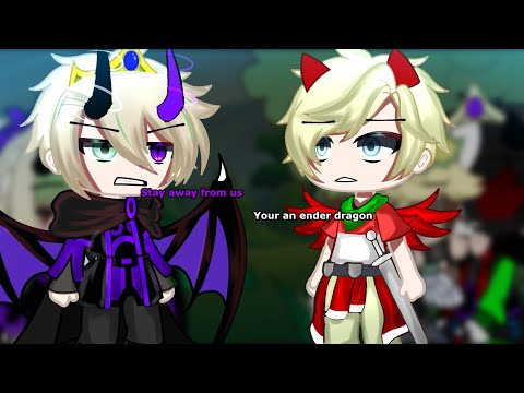 The ender dragon||DSMP/Mcyt||Ender au||gacha club