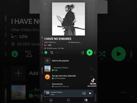 🍃 (playlists in bio :) #ihavenoenemies #chillvibes #thorfinn #vagabond #playlist