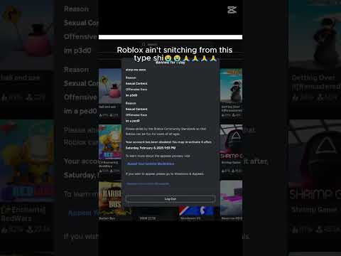 Roblox WHY???? #roblox #funny #robloxban #why