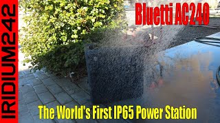 Bluetti AC240 And B210 Battery - The World's First IP65 Outdoor Power Station