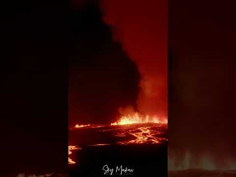 Mauna Loa Eruption 2022, filmed on Sony FX6 #maunaloa #maunaloaeruption #bigisland #hawaii