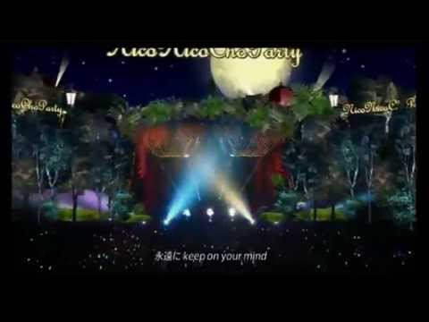 Isshin Furan~Miku, Rin, Luka~P8~S8~NicoNicoMegaParty2013~Eng Subs~HD~LIVE~3D