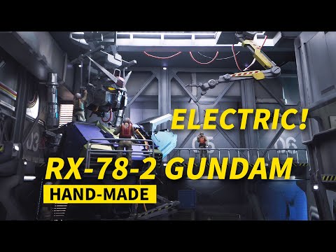 180 days HAND-MADE! Not only a ELECTRIC GARAGE! I build a GUNDAM WORLD!