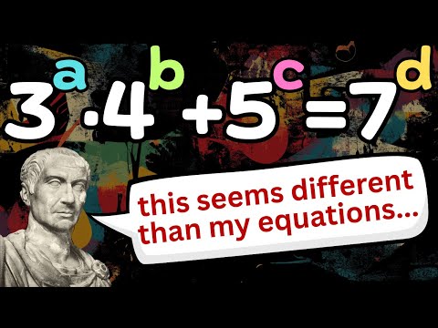 a nice exponential diophantine equation