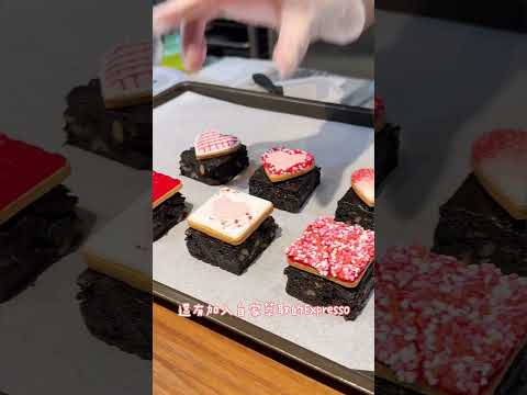 Mini vlog：海島甜點｜藍帶甜點師手感烘焙．超好吃～布朗尼糖霜餅乾｜Lilla 梨柆