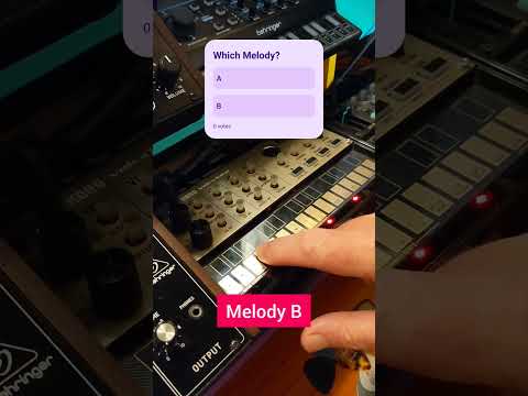 Which Volca Keys melody works better?