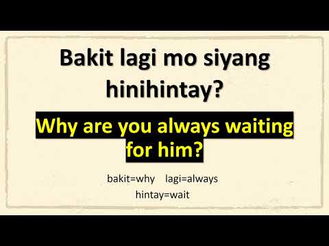 100 FILIPINO ENGLISH PHRASES/QUESTIONS