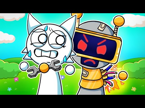 Incredibox Sprunki - EVIL FUNBOT ATTACK WENDA?! Cartoon Animation