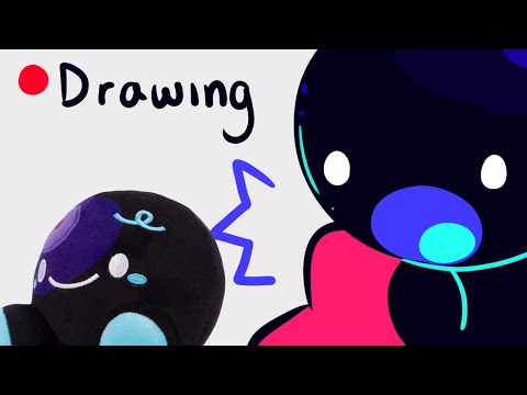 [ DRAWING EMOTES ] :0 orb plushies are shipping out