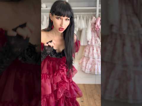 How to style a Flamenco Vampire Princess Halloween outfit #shorts