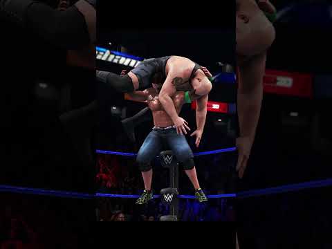 The Ring Shakes: Avalanche AA from the Top! 💥 | WWE 2K20 #wwe2k20 #wwe #wweshorts