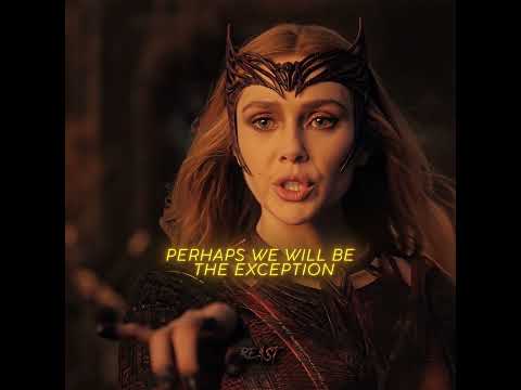 PERHAPS WE'LL BE EXCEPTION  || SCARLET WITCH || #wanda #wandamaximoffedit  #scarletwitchedit #marvel