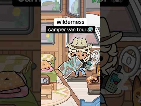 Wilderness Camper Van 🚐 #gaming #tocaboca #tocalifeworld #trending