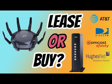 Should you LEASE a router from your cable company or BUY one?