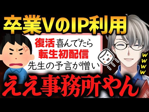 [Using the IP of graduation videos] Don't blame the reincarnated person or the Hololive managemen...