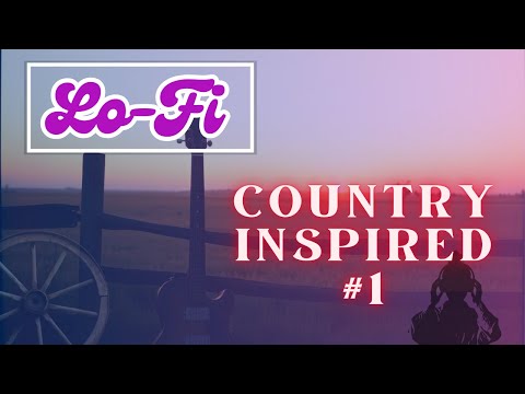 Lofi Western Country Road Vibes | Relaxing Soft Country Music | Clean, Study, Work, De-Stress