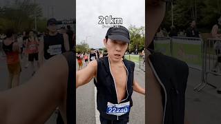 생애 첫 하프마라톤 구간별 상태변화🫨
