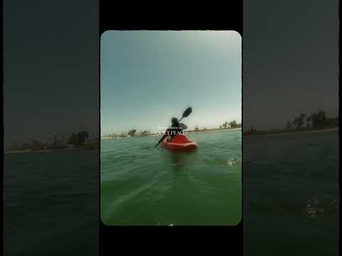 Kayaking through history at Montaza Palace Beach #Montaza #Kayaking #Adventure #ellocanda