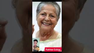 Rakhee Gulzar (Old and young) Indian actress