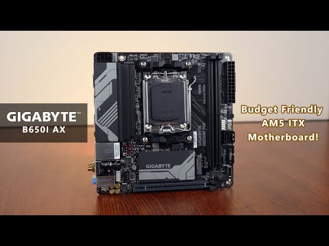 Unboxing & Overview: Gigabyte B650I AX AM5 ITX Motherboard