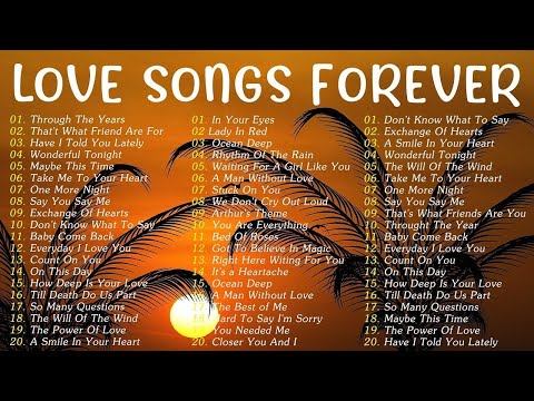 Top 50 Love Songs 💛 Best 70s 80s 90s Romantic Hits | Timeless Beautiful Love Songs 2025
