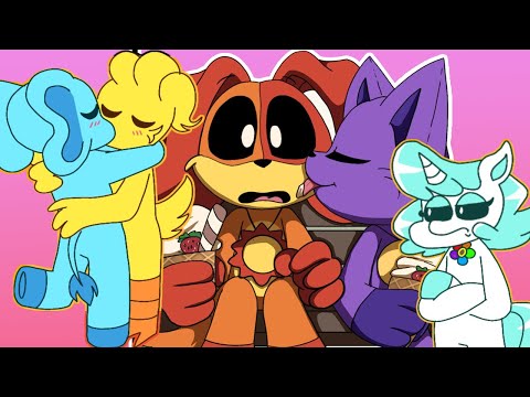 Catnap x Dogday Love Triangle | Poppy Playtime Chapter 3 Comic Dub
