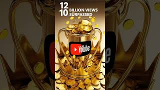 A billion views is child's play.Look what I got! #billionviewsclub #billionview #viralshorts #viral
