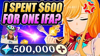 I Summoned 3,000+ Times For ESCOFFIER... It Went HORRIBLY Wrong... (Genshin Impact)