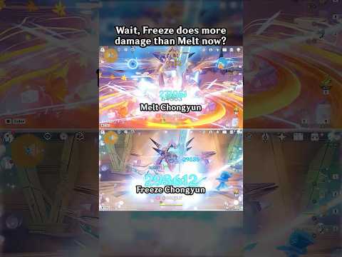 WAIT, FREEZE DOES MORE DAMAGE THAN MELT NOW?