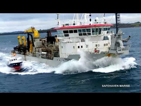 La Cornuna pilot boat Offshore in Gale & Ship boarding trials