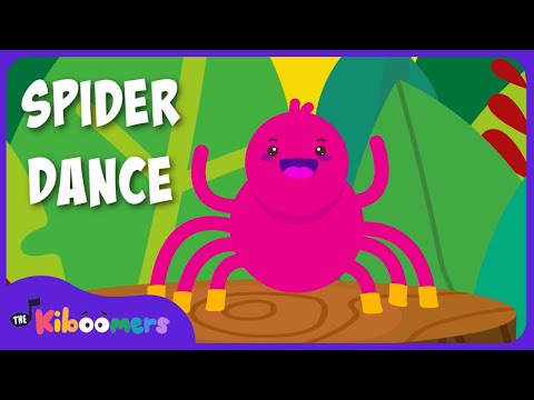 Itsy BItsy Spider Dance | The Kiboomers Nursery Rhymes & Kids Songs