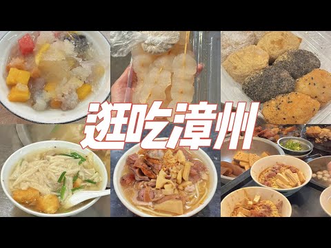 漳州VLOG｜逛吃漳州13家美食！来了十几次真的很推荐！宝藏美食聚集地！便宜又好吃！