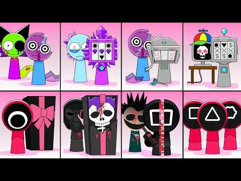 Incredibox Sprunki OC ALL Phases || Incredibox Compilation COMPLETE #sprunki #incredibox