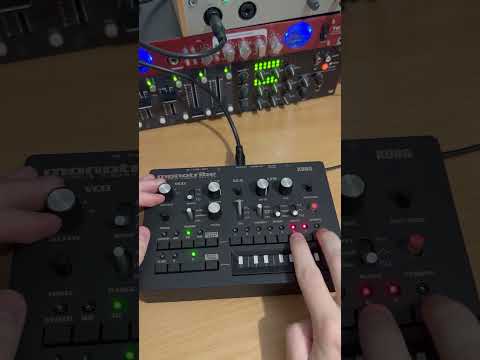 [Part 2] Going dawless with Korg Monotribe 🤖⚡️#monotribe #korg #dawless #synthtok #jam