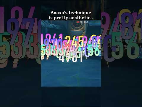 ANAXA’S TECHNIQUE IS PRETTY AESTHETIC..