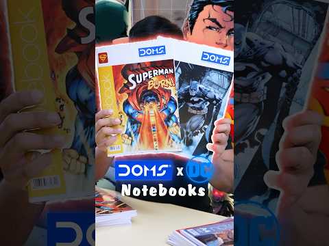 Doms DC Notebooks are Amazing #shorts #SYShorts 590