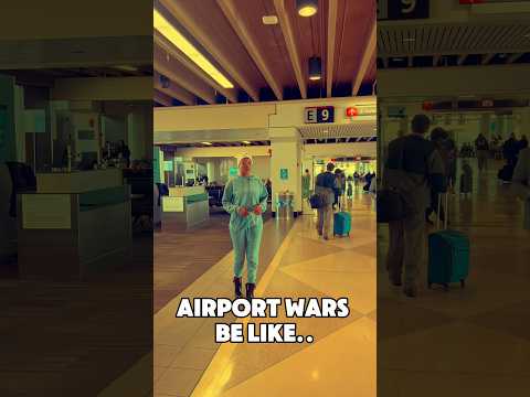 AIRPORT WARS BE LIKE @TheMonicaChannel007 #comedy #comedyshorts #funny #shorts #shortsvideo