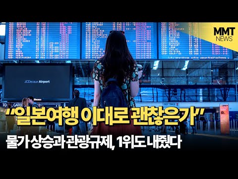 일본 여행 이대로 괜찮은가｜물가 상승과 관광규제, 1위도 내줬따