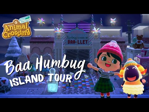 Perfect Winter Town Baa Humbug Island Tour Animal Crossing: New Horizons