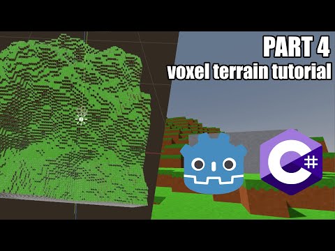 Godot 4 C# Tutorial - Minecraft Terrain - Part 4 (Infinite Generation)