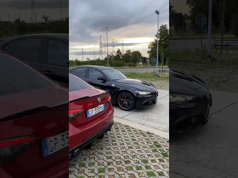 Squadra goals! 💪🤩🇮🇹 Alfa Romeo Giulia Quadrifoglio