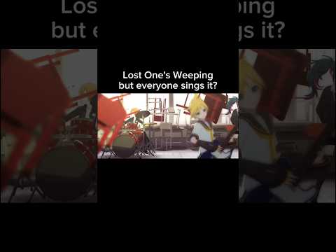 "Lost One's Weeping" but everyone sings it? #vocaloid #projectsekai #pjsk #fyp